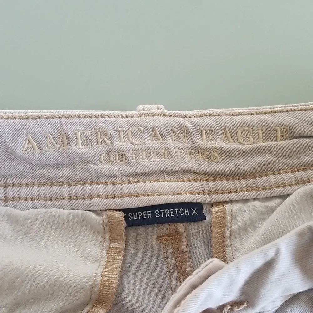 American Eagle Gorpcore Coastal Camping Hiking Retro Y2K Boyfriend Shorts Size 6